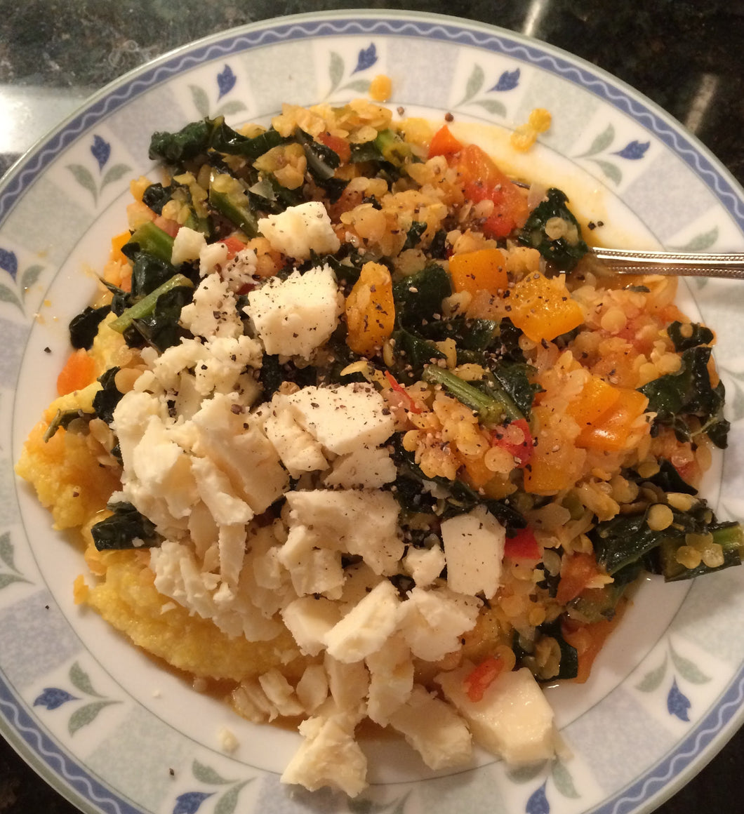 Vegetable Ragout with Polenta